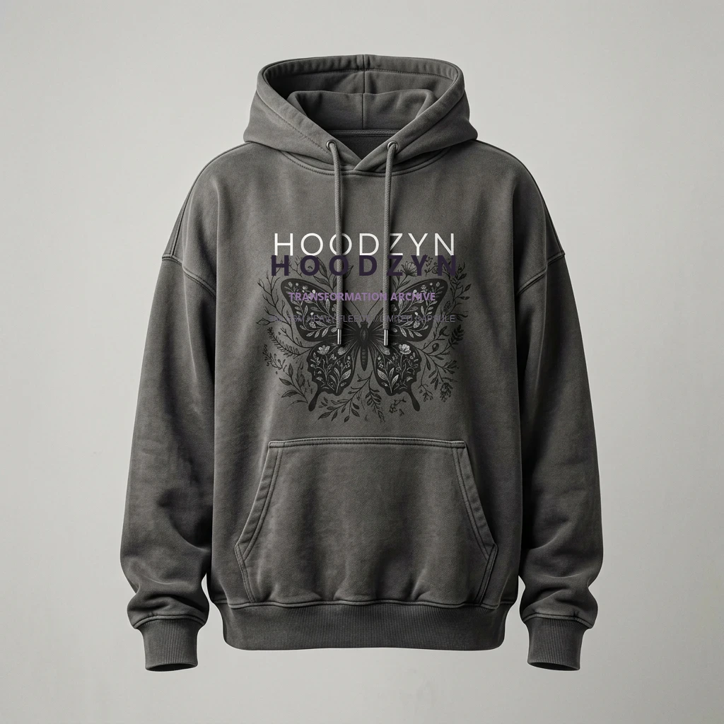 HOODZYN Butterfly Hoodie Back
